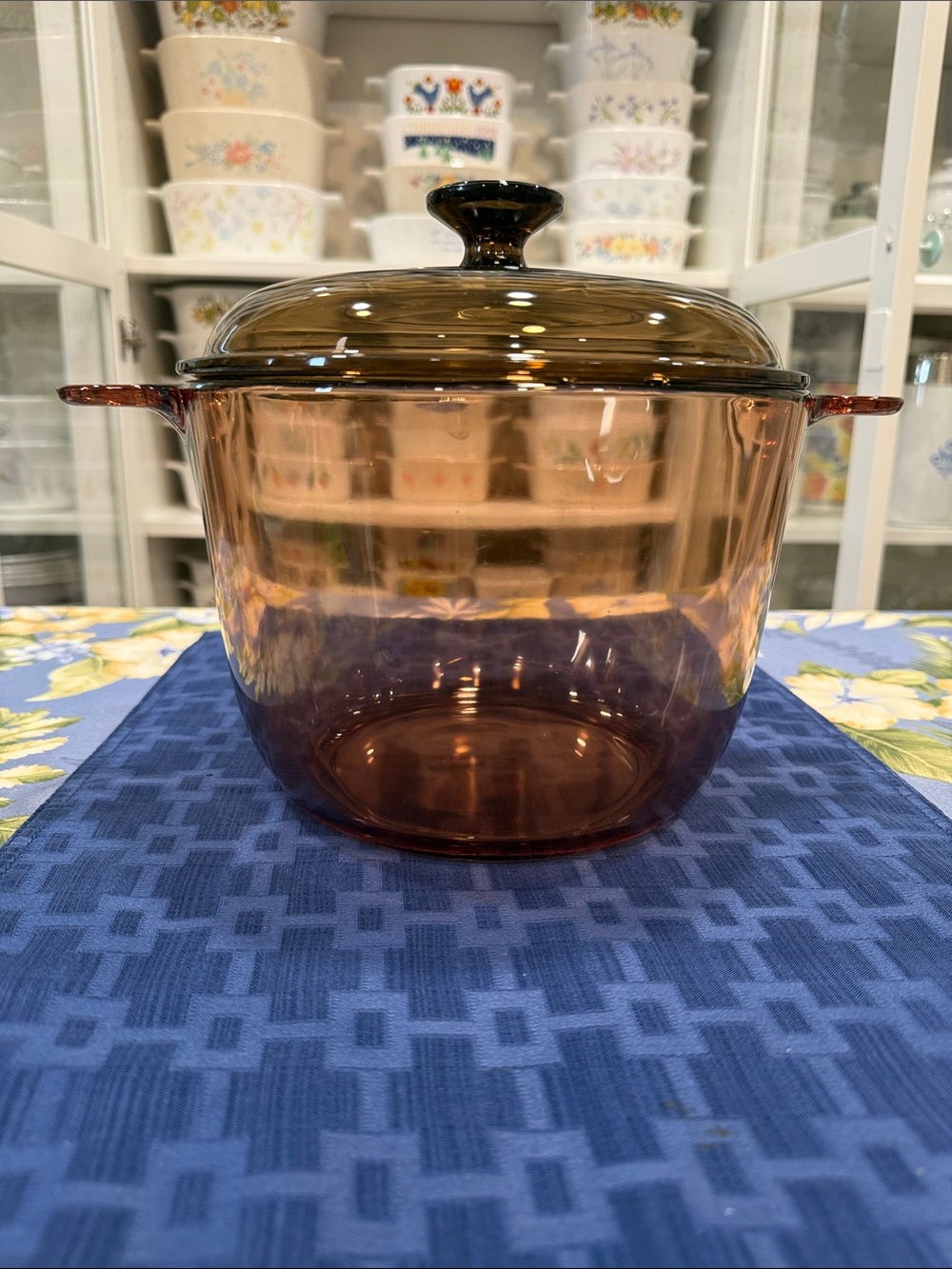 Corning Amber Glass Vision Pot with Lid